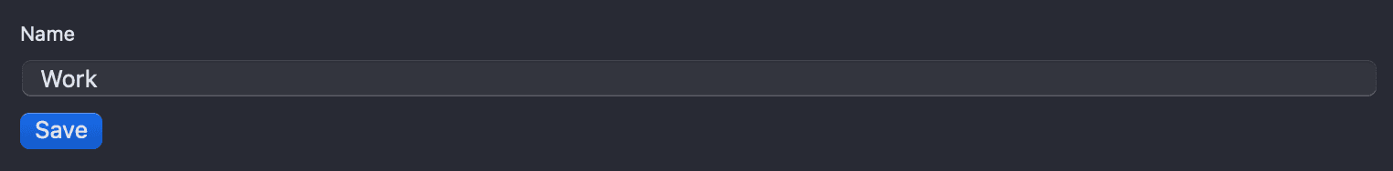 SomLauncher naming screenshot