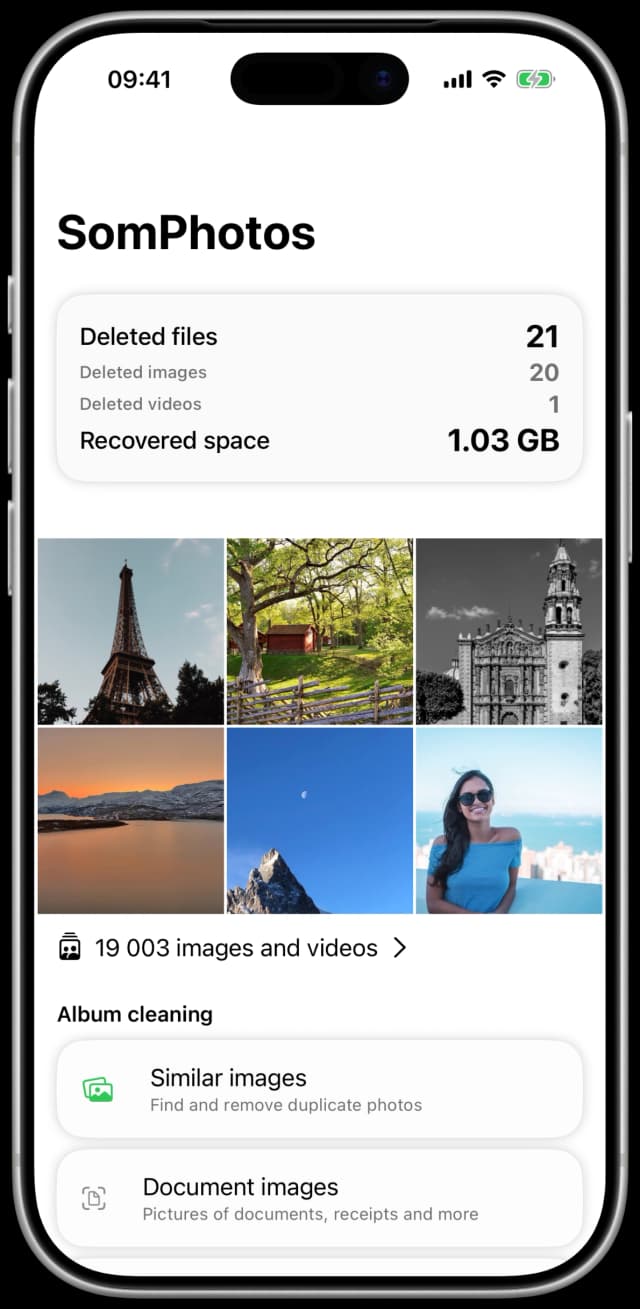SomLauncher apps list screenshot